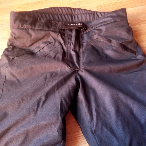 *Men's LaTrak motorcycle snowboard, biker pants,  sz. XL black - Picture 5 of 10